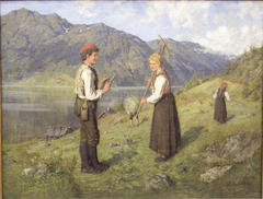 Summer in Norway, Haying Scene