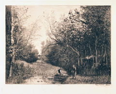 Femmes en Bourdure de Riviére