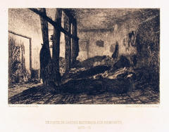 Un Poste de Gardes Nationaux aux Ramparts