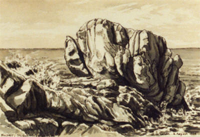 Rochers: St. Guenole, Bretagne
