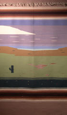 Navajo Rug-Roadrunner Design