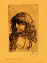 Head with Necklace
