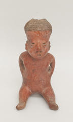 Hollow Seated Female Figure