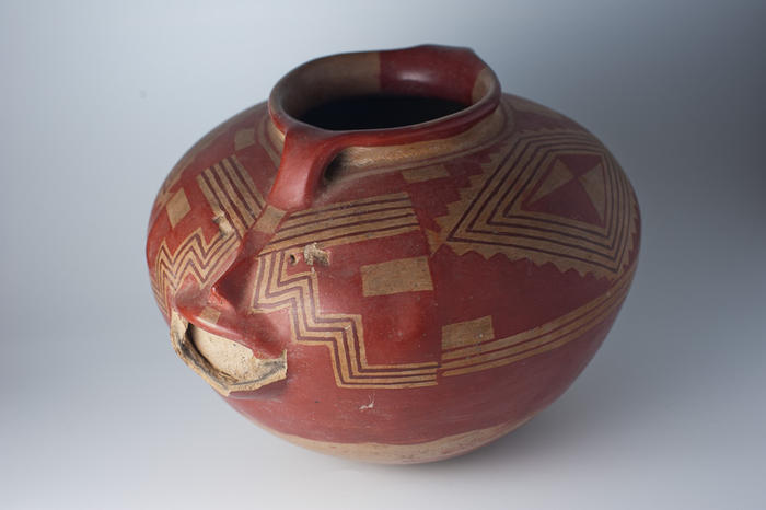Pre-Columbian Red Pot
