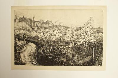 Printemps Á La Quartier de La Glacière, Rue Des Peupliers