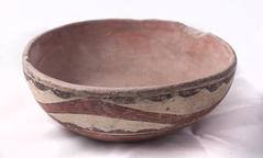 Large Round Bowl, with Chip on Rim