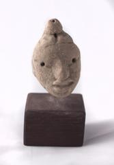 Oval Head with Holes for Eyes