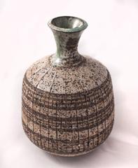 Bottle with Horizontal Lines