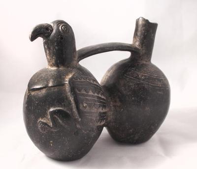 Two Spherical Vessels Joined at Side by Common...