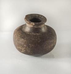 Round Vessel with Rounded Bottom, Tapered Neck