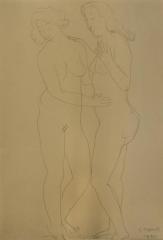 Marguerite Wildenhain and Model