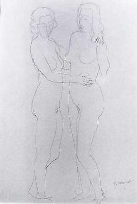 Marguerite Wildenhain and Model