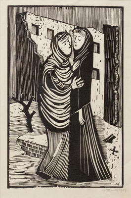 Zwei Frauen unter Ruinen (Two Women Among Ruins)
