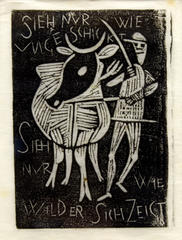 Kuhhirte (Farmer with Cow)