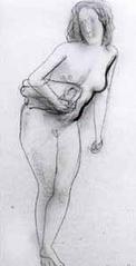 Nude with Cloth under the Arm