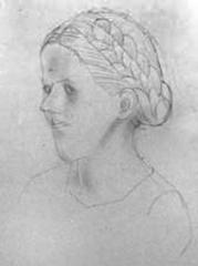 Head of Young Woman