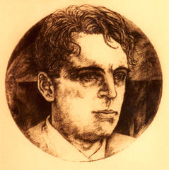 W.B. Yeats as Young Man