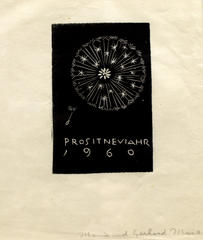 Neujahrsgruss 1960 (Lowenzahn) (New Year's Greetings 1960)