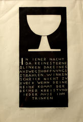 Todesspruch nach Omar Chaijam (Death Quotation from Omar Khayam)
