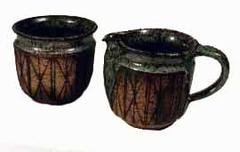 Creamer and Sugar Bowl Set