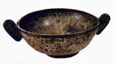 Low Bowl with Coiled Handles