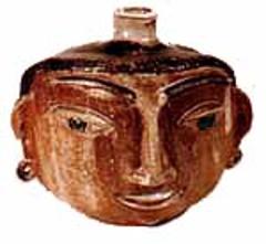 Latin Face Pot