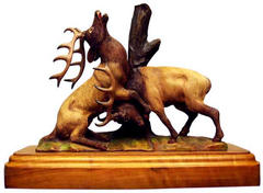Fighting Stags